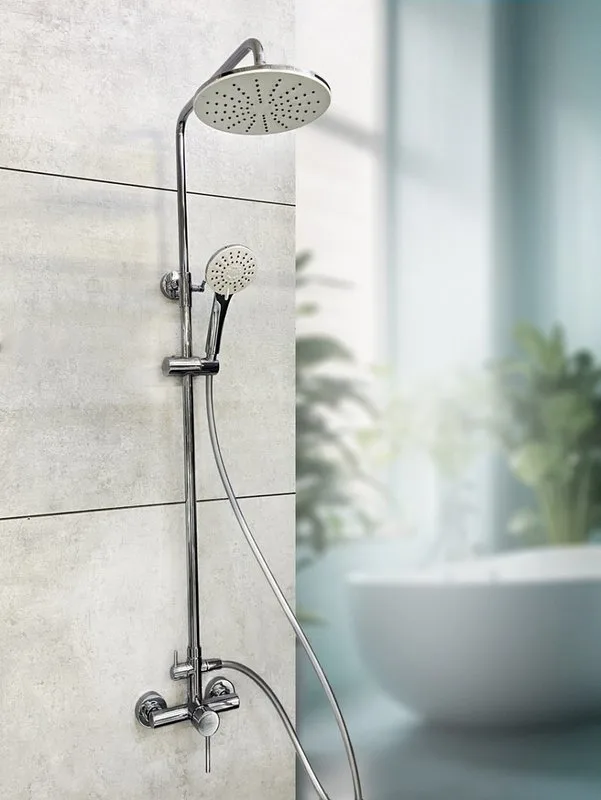Душевая стойка AltroBagno Intento 030104 Cr, хром Sancos — официальный сайт