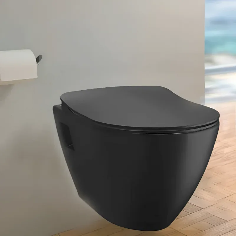Крышка-сиденье Creavit Duck KC0903.01.1400E с микролифтом, черная Sancos — официальный сайт