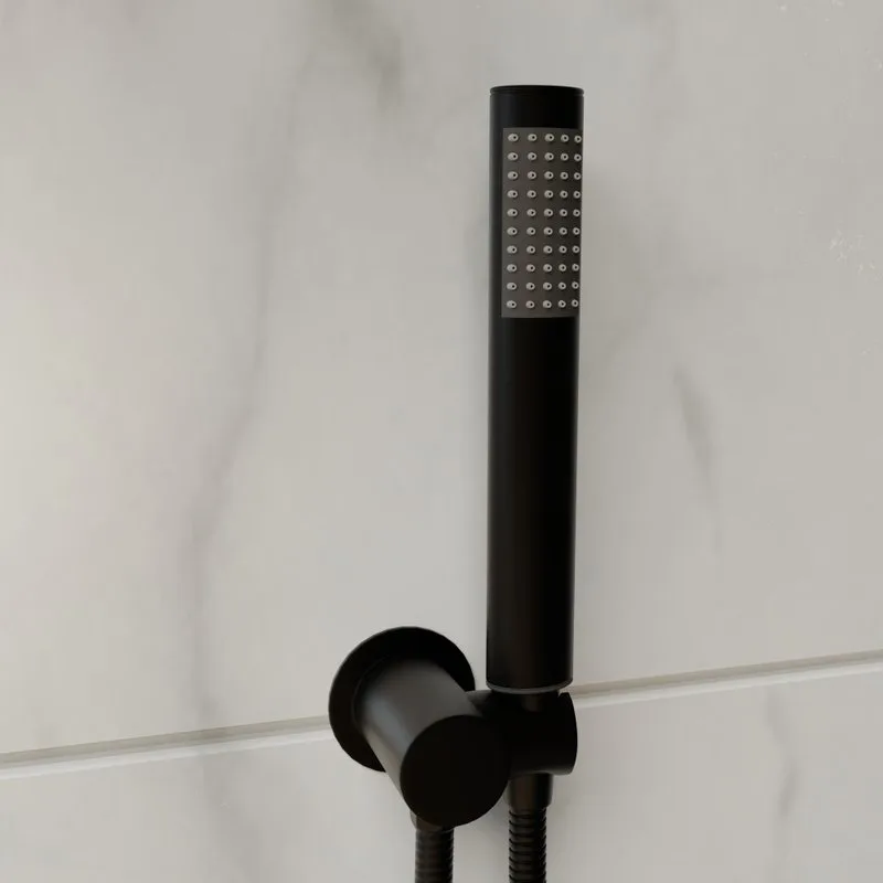 Душевой комплект RGW Shower Panels SP-55B, С ВНУТРЕННЕЙ ЧАСТЬЮ, черный Sancos — официальный сайт