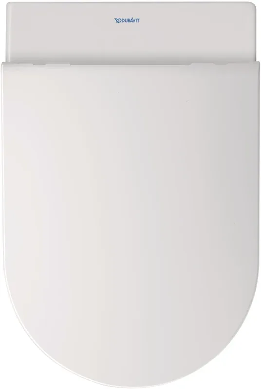 Крышка-сиденье Duravit White Tulip 0027090000 с микролифтом, петли хром Sancos — официальный сайт