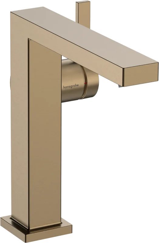 Смеситель для раковины Hansgrohe Tecturis E 150 Fine 73040140 шлифованная бронза Sancos — официальный сайт