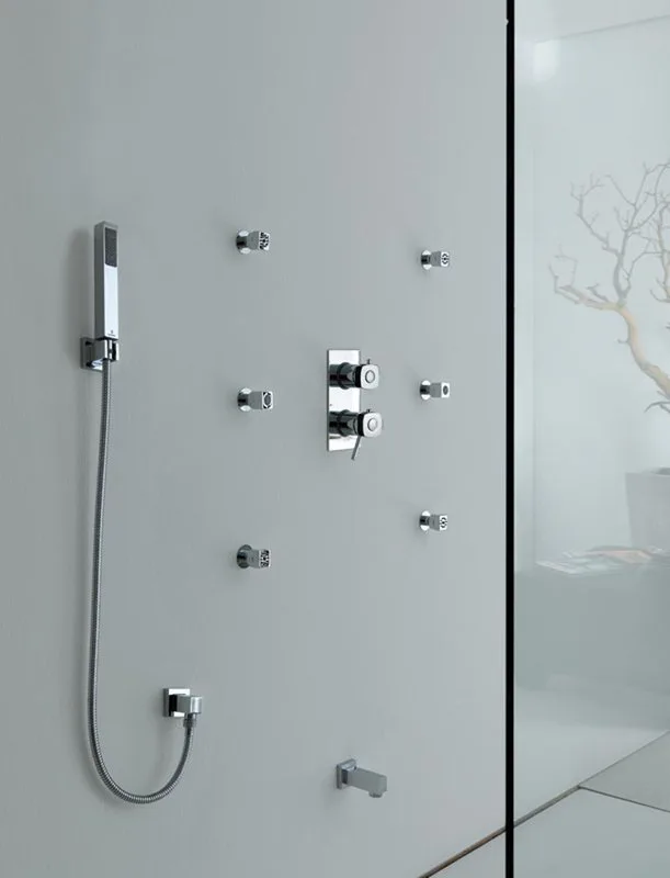 Душевой гарнитур Bossini Cube C50001C.030 Sancos — официальный сайт