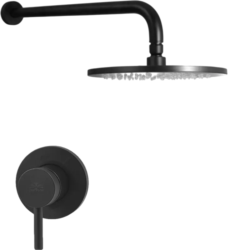 Душевой комплект Paffoni Light KITLIG011NO С ВНУТРЕННЕЙ ЧАСТЬЮ, черный Sancos — официальный сайт