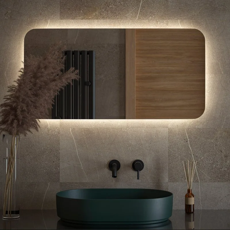 Зеркало Defesto Opti DF2805 50х100 с LED-подсветкой, 4500К
