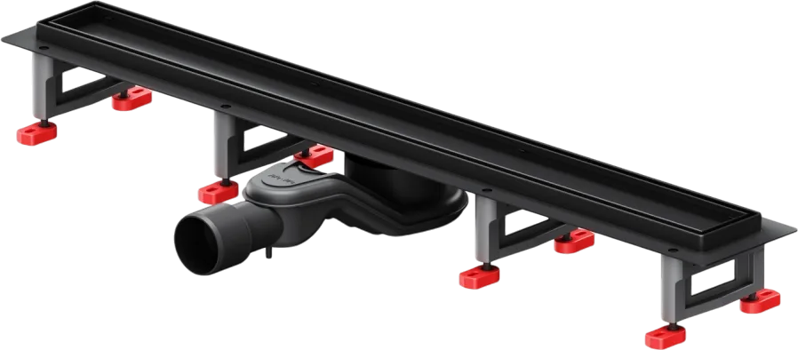 Душевой трап (лоток) AM.PM MasterFlow Tile 70 см, черный матовый Sancos — официальный сайт