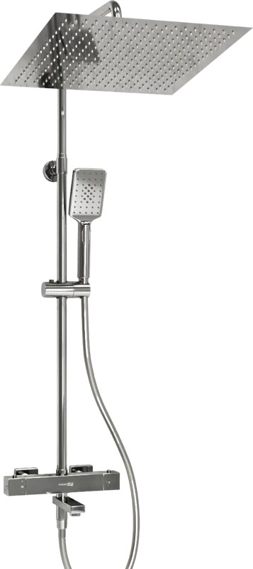 Душевая стойка Wasserkraft Aller A199.119.126.087.CH Thermo, с термостатом, хром Sancos — официальный сайт