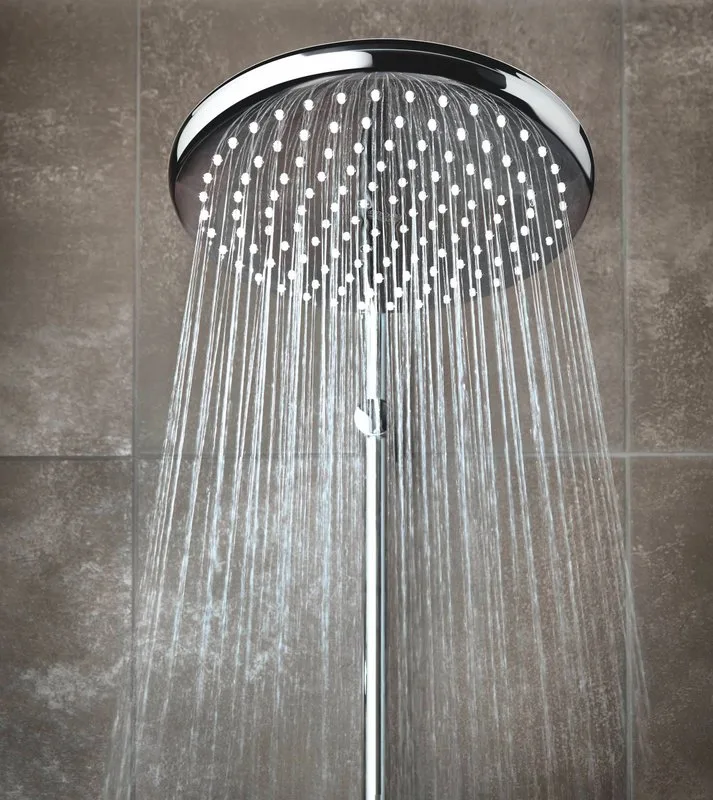 Душевая стойка Grohe Tempesta Cosmopolitan System 250 26672000, с термостатом Sancos — официальный сайт