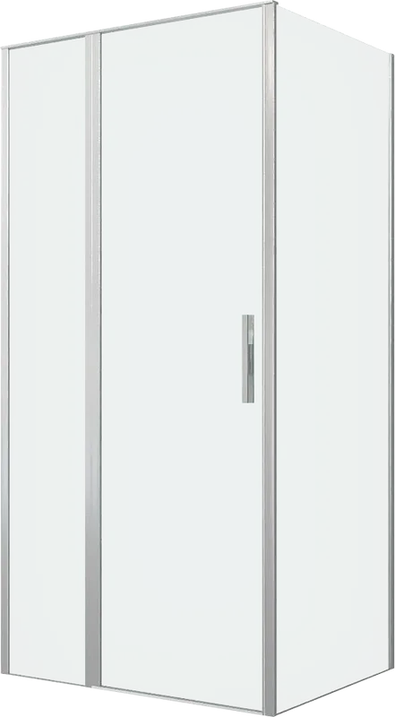 Душевой уголок Allen Brau Priority 100x90, профиль серебро браш, стекло прозрачное Sancos — официальный сайт