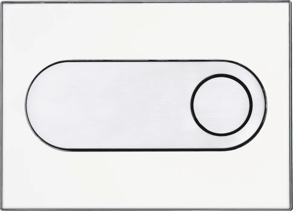 Кнопка смыва Pestan Fluenta Onyx 40006363 белая Sancos — официальный сайт