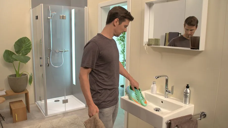 Смеситель для раковины Hansgrohe Metris 31087000 Sancos — официальный сайт