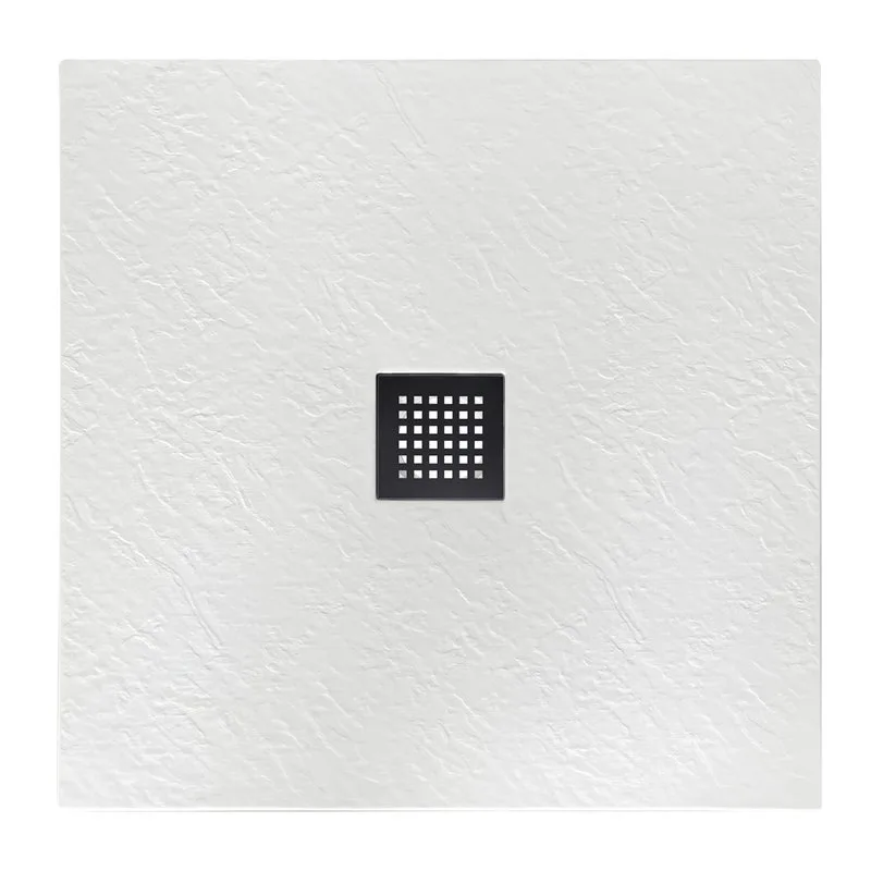 Поддон для душа BelBagno Uno TRAY-MR-UNO-A-90-35-W-NO 90х90, белый, с сифоном Sancos — официальный сайт