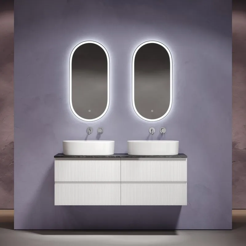 Тумба с раковиной Sancos Snob T 140 bianco, столешница черный мрамор TT140A1, раковина CN6075 Sancos — официальный сайт
