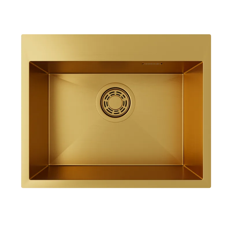 Мойка кухонная Emar PVD EMB-115 PVD Nano Golden Sancos — официальный сайт