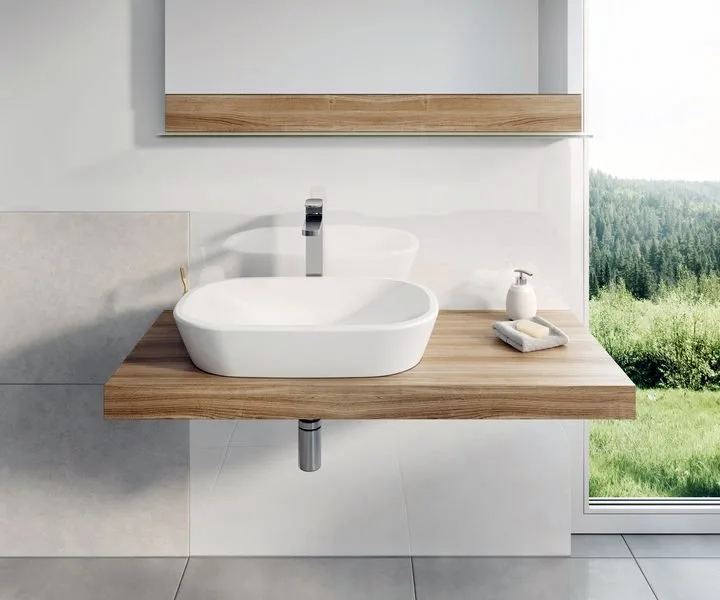 Накладная раковина Ravak Ceramic 600 O Sancos — официальный сайт