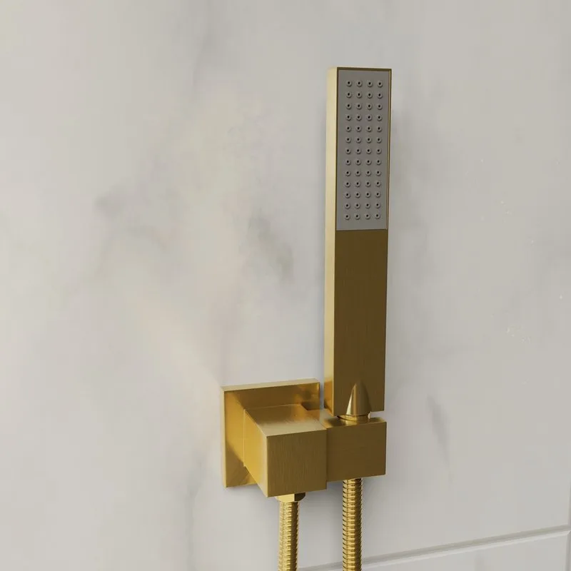 Душевой комплект RGW Shower Panels SP-56G, С ВНУТРЕННЕЙ ЧАСТЬЮ, золото Sancos — официальный сайт