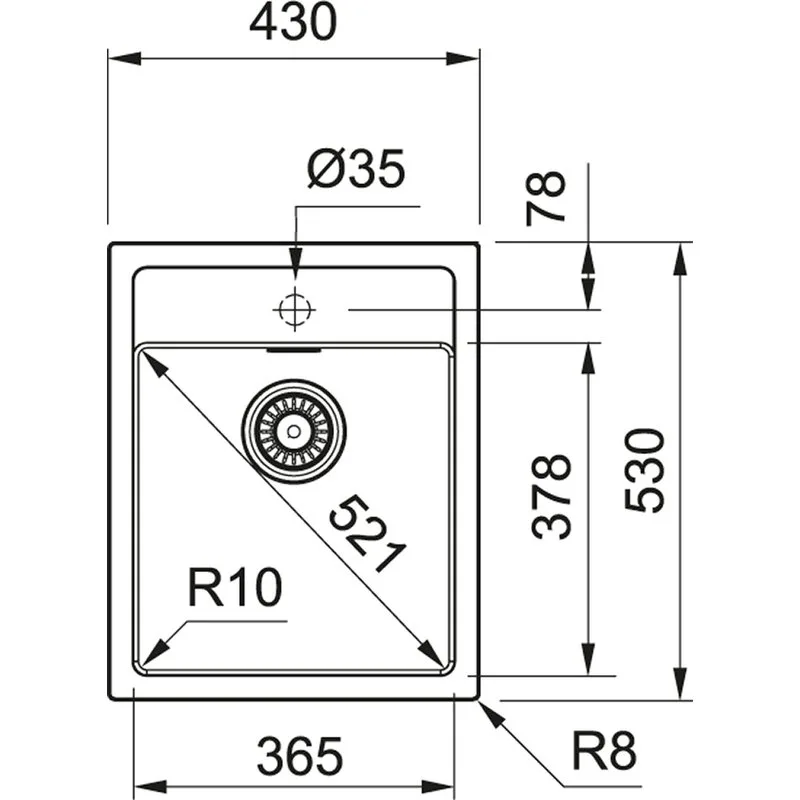 Мойка кухонная Franke Smart Sirius SID 610-40 снежно-белая Sancos — официальный сайт