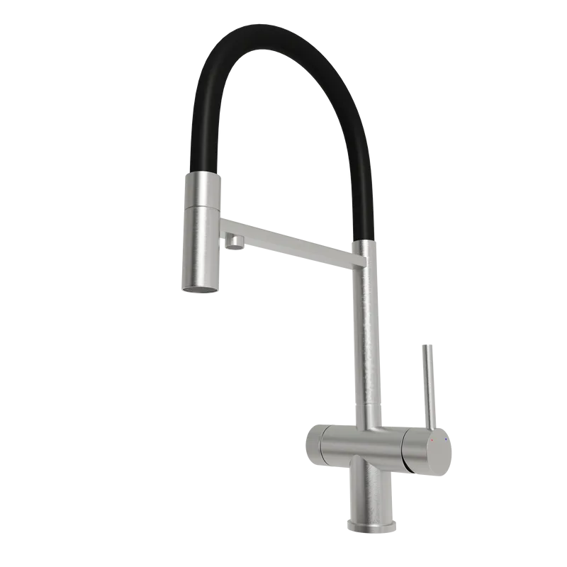 Смеситель для кухни Emar Steel ЕС - 7024 Satin Sancos — официальный сайт