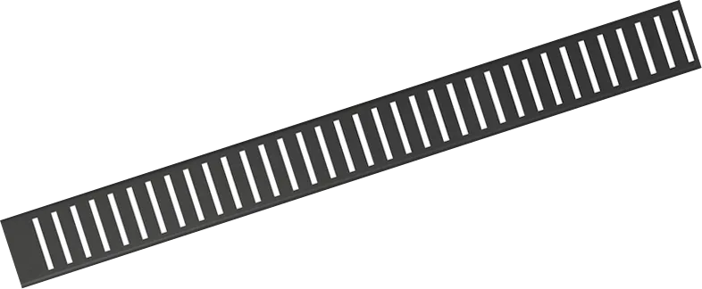 Душевой трап (лоток) AlcaPlast APZ1Black APZ1BLACK-1150, 115 см Sancos — официальный сайт