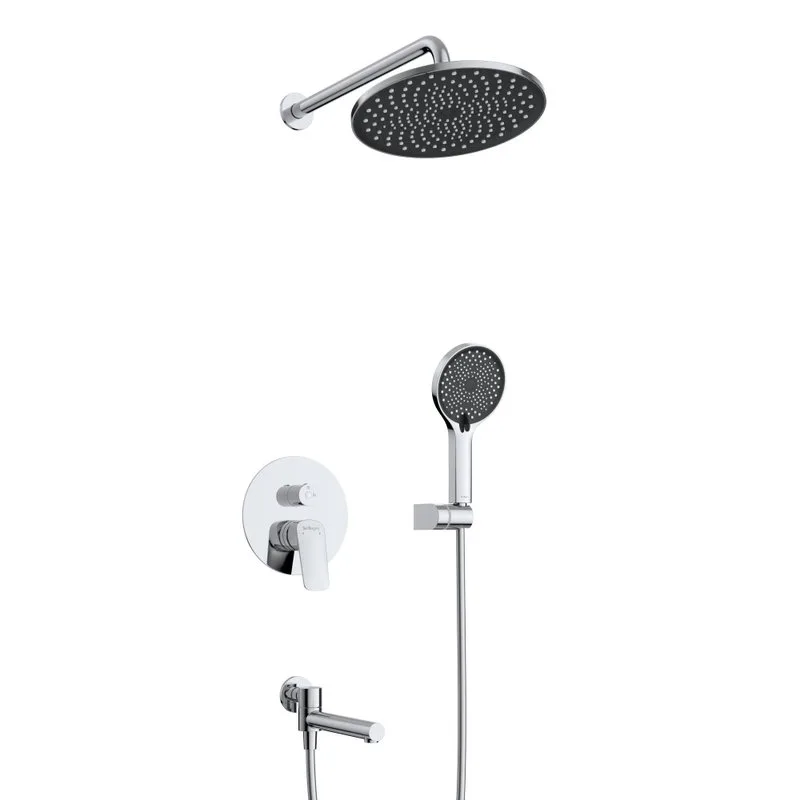 Душевой комплект BelBagno Marino VDSET-CRM, С ВНУТРЕННЕЙ ЧАСТЬЮ, хром Sancos — официальный сайт