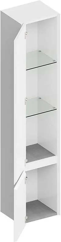 Шкаф-пенал для ванной KERAMA MARAZZI Cubo 165 L белый матовый Sancos — официальный сайт