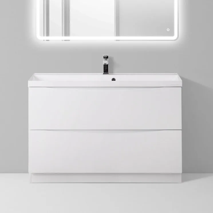 Тумба под раковину без столешницы BelBagno Marino 90 bianco lucido, напольная Sancos — официальный сайт
