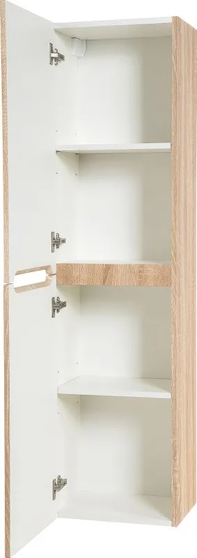 Шкаф-пенал для ванной BelBagno Etna 40 L rovere bianco Sancos — официальный сайт