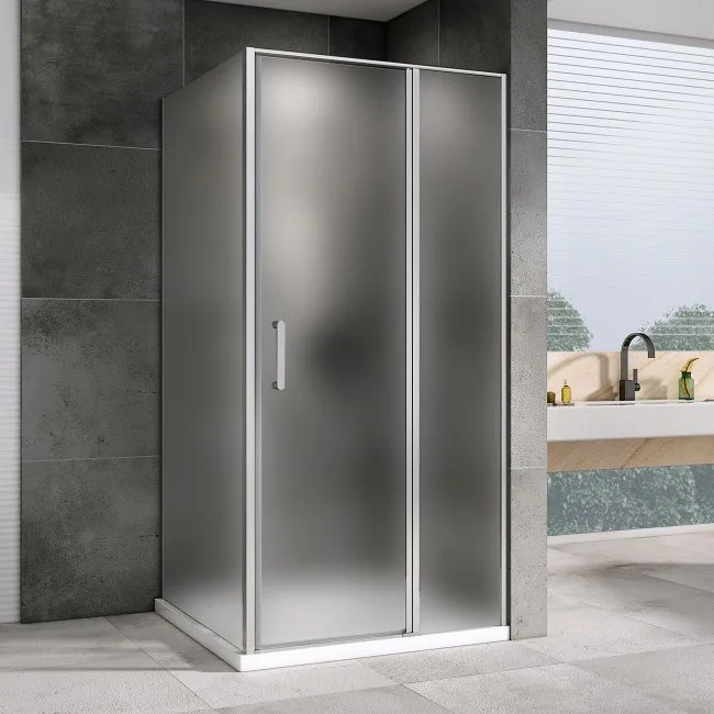 Душевой уголок Abber Sonnenstrand AG04110MS-S85M 110x85, профиль хром, стекло матовое Sancos — официальный сайт