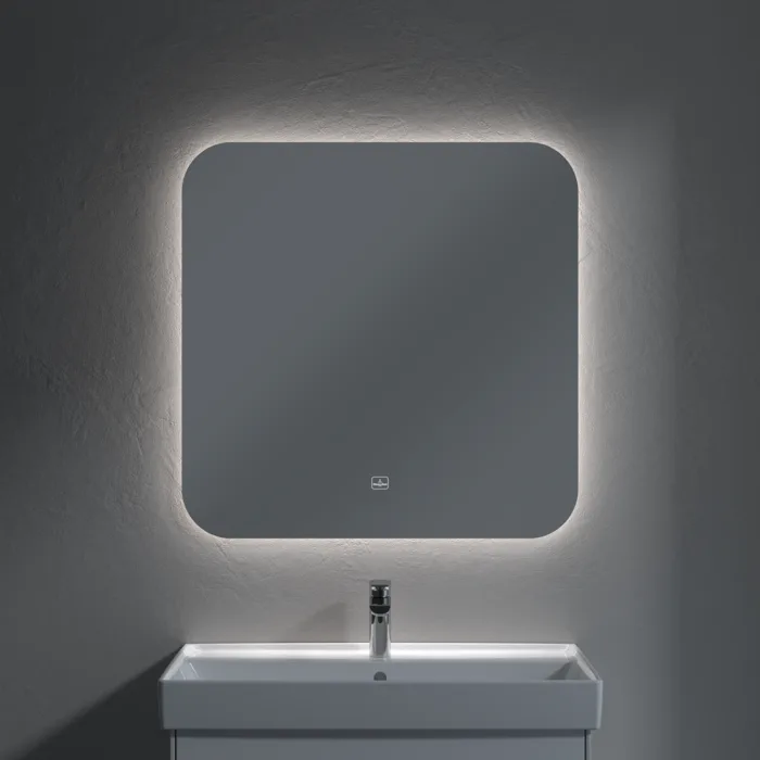 Зеркало Villeroy & Boch More to See Lite A4626000 60х60 с LED-подсветкой, 6500 K Sancos — официальный сайт