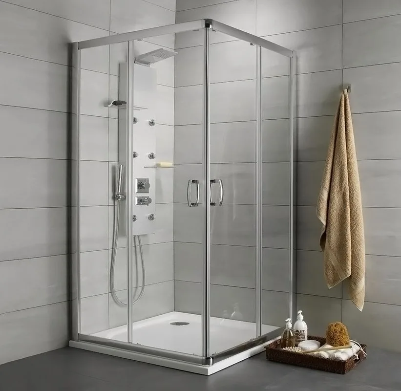 Душевой уголок Radaway Premium Plus C 100x190 прозрачное стекло Sancos — официальный сайт