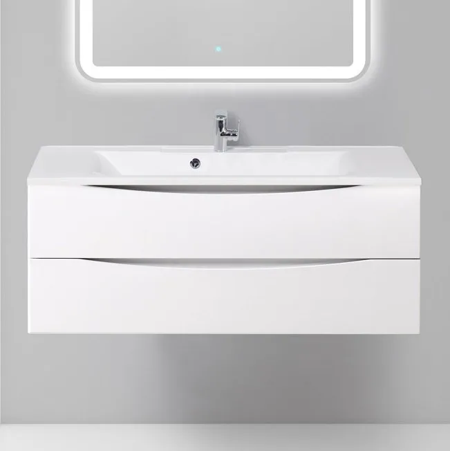 Тумба под раковину без столешницы BelBagno Marino 120 bianco lucido Sancos — официальный сайт