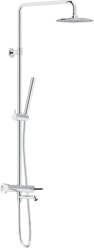 Душевая стойка Damixa Scandinavian Pure 936740000, хром Sancos — официальный сайт