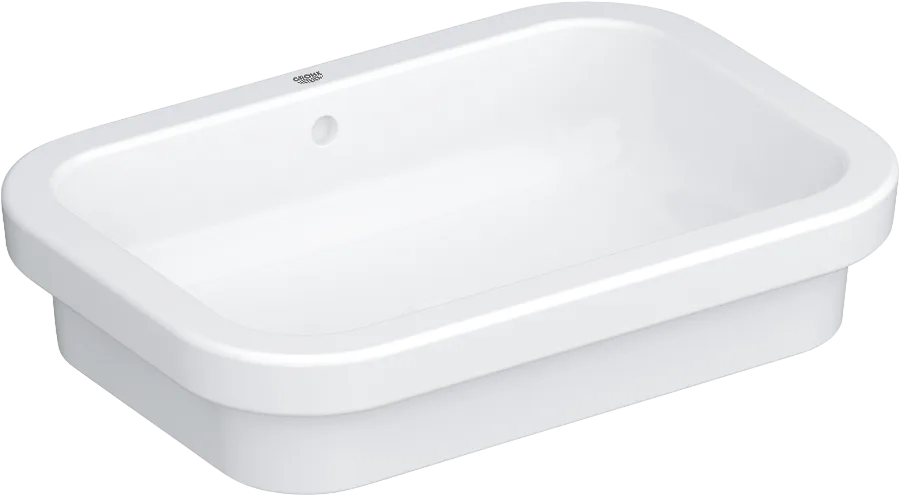 Накладная раковина Grohe Eurocosmo 39124001 альпин-белый Sancos — официальный сайт