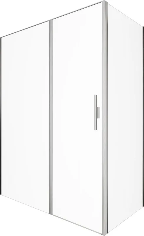 Душевой уголок Allen Brau Priority 160x90, профиль серебро браш, стекло прозрачное Sancos — официальный сайт