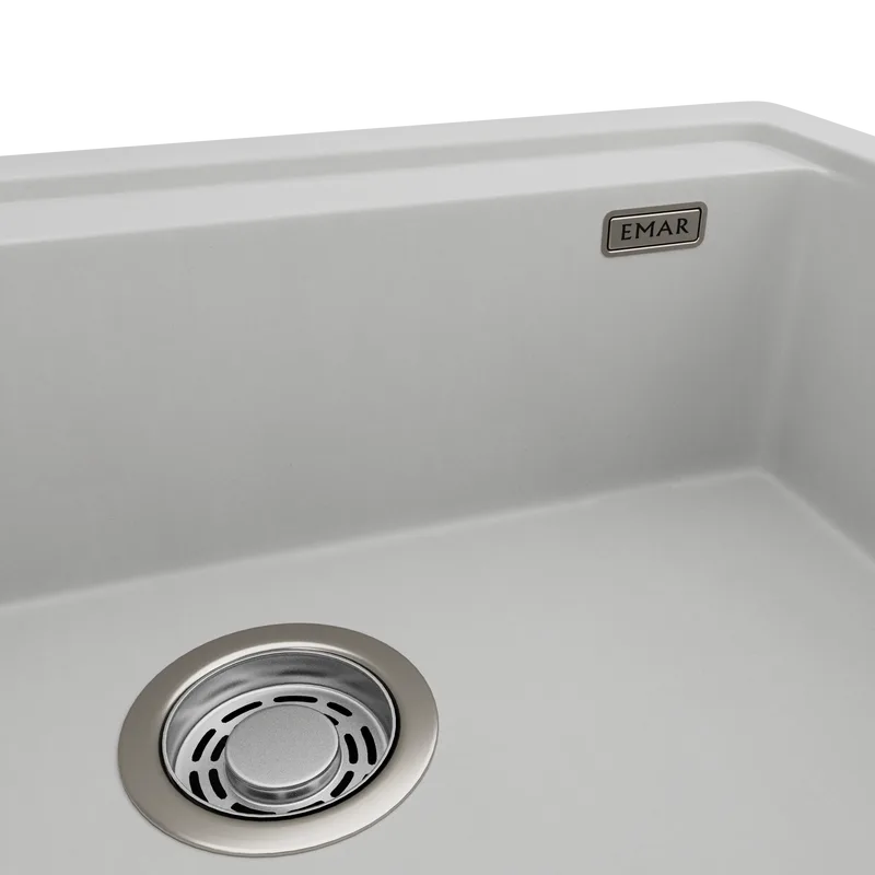 Мойка кухонная Emar Quartz EMQ-1640.Q, агат Sancos — официальный сайт