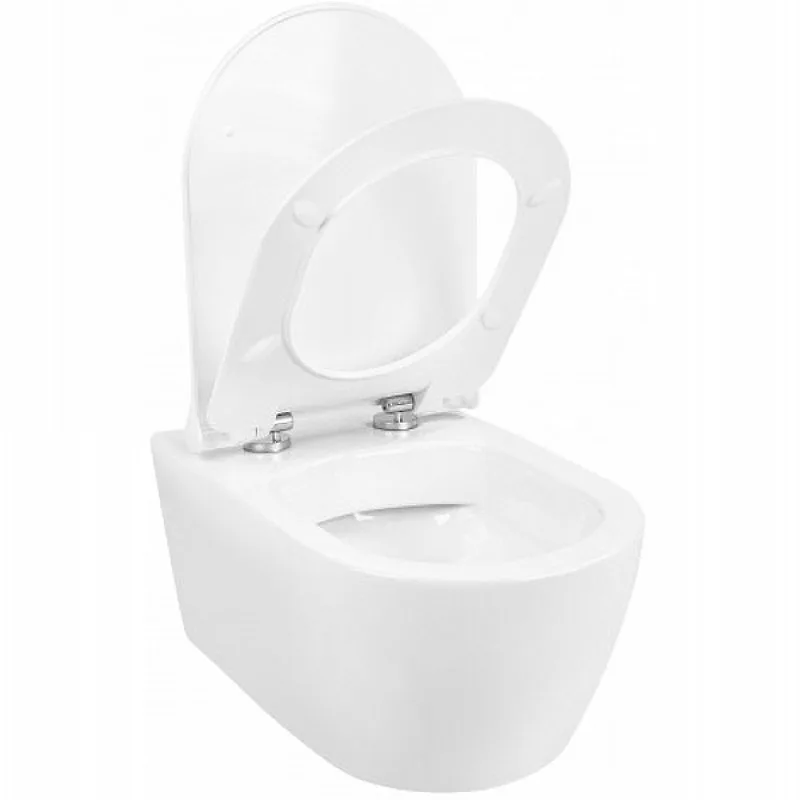 Унитаз подвесной BETTOSERB Arc line SET40006477 с крышкой Roma, глянцевый белый Sancos — официальный сайт