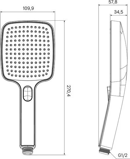 Душевая лейка IDDIS Esper ESP3FCSi18 хром, белый Sancos — официальный сайт