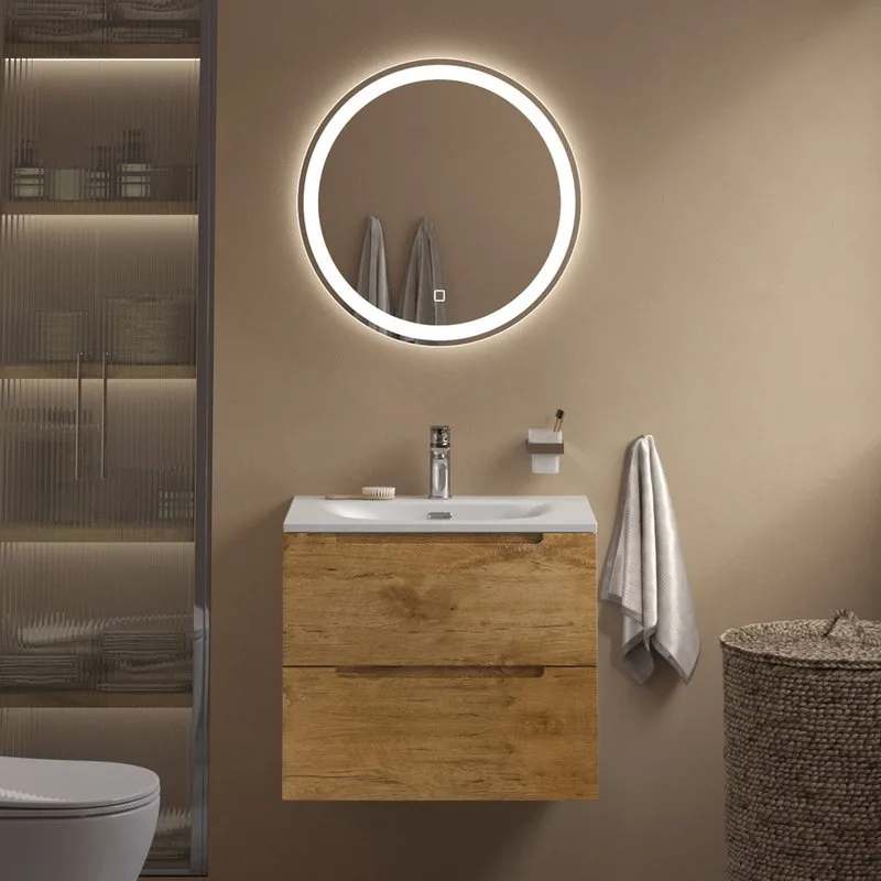 Тумба под раковину без столешницы BelBagno Etna 60 rovere  nature Sancos — официальный сайт