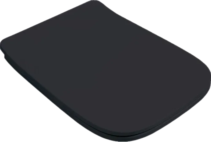 Крышка-сиденье ArtCeram A16 Slim ASA001 17 71, с микролифтом, черная матовая Sancos — официальный сайт