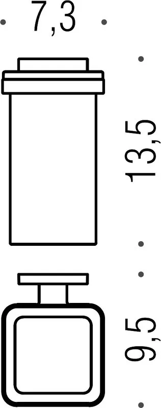 Стакан Colombo Design BasicQ B3702 Sancos — официальный сайт