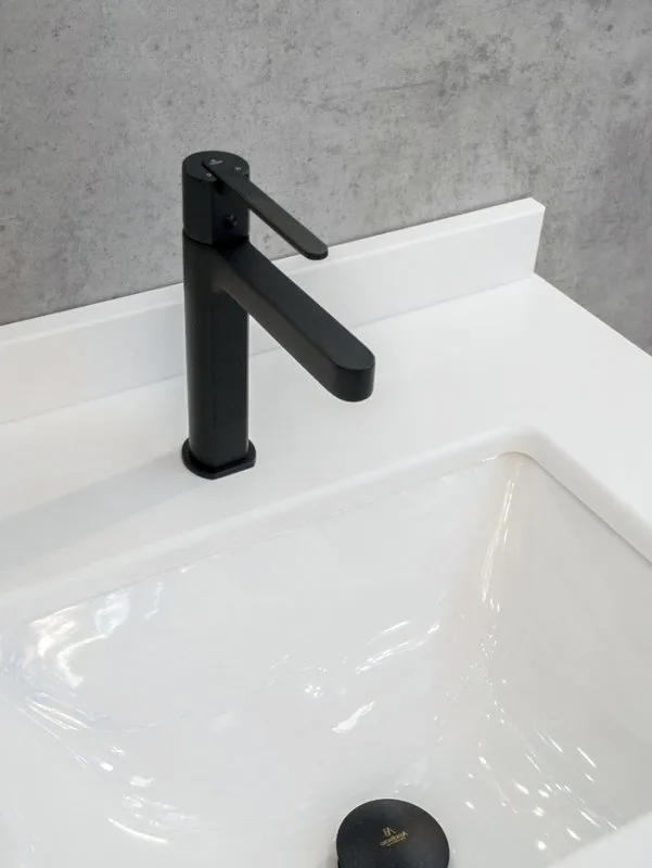 Смеситель для раковины AltroBagno Unione 0136 NeOp матовый черный Sancos — официальный сайт