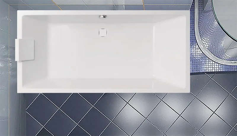 Акриловая ванна Vagnerplast Cavallo 190x90 см, пристенная, ультрабелая Sancos — официальный сайт