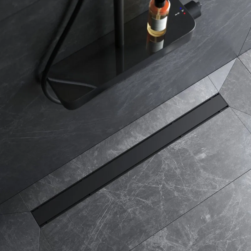 Душевой трап (лоток) AM.PM PrimeFlow Tile 90 см, черный матовый Sancos — официальный сайт