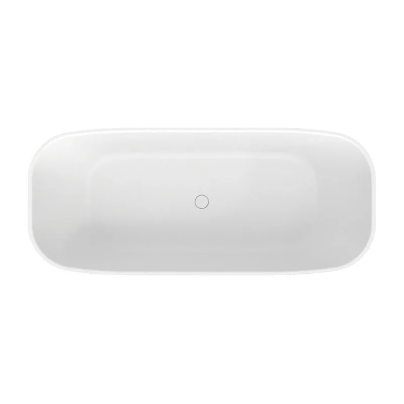 Ванна из искусственного камня WHITECROSS Clover 170x70 см, отдельностоящая, матовая белая, овальная, Sancos — официальный сайт