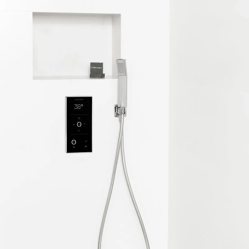 Встраиваемый смеситель Clever iClever PLUS 61518, С ВНУТРЕННЕЙ ЧАСТЬЮ, черный Sancos — официальный сайт