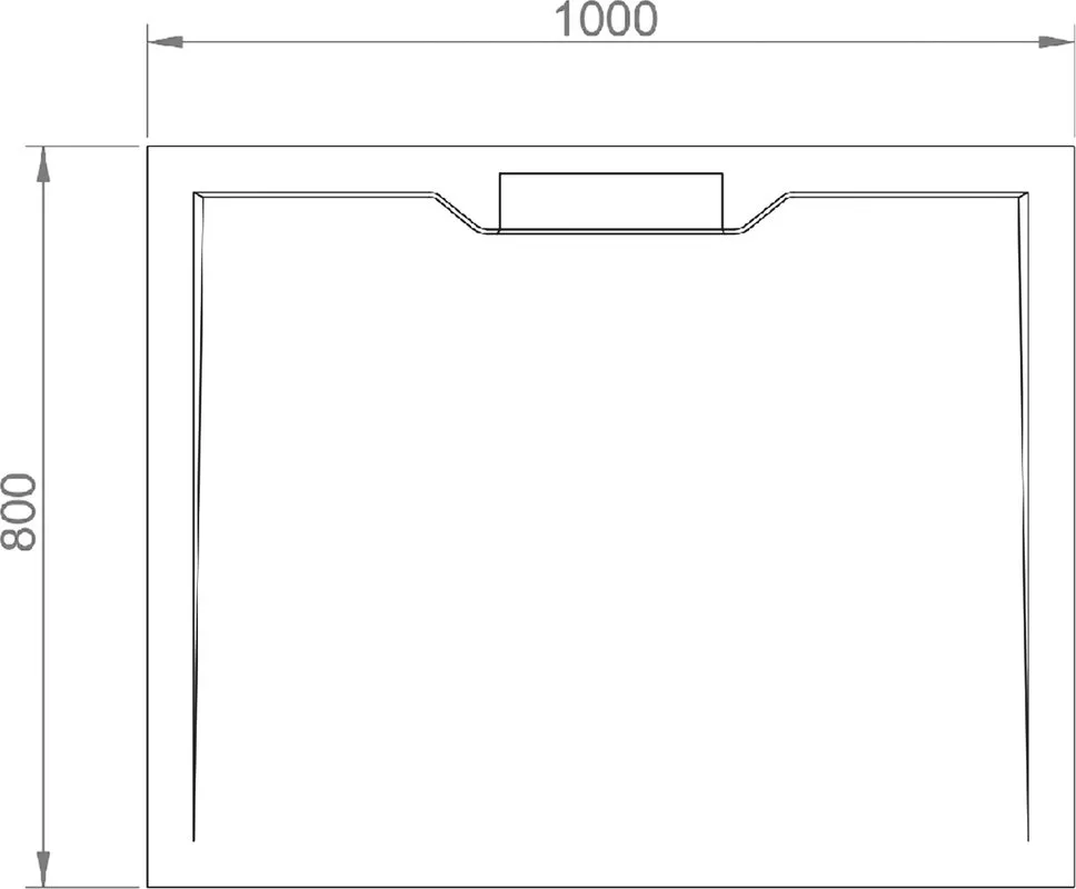 Поддон для душа RGW Stone Tray STE MW 100x80, белый мрамор Sancos — официальный сайт