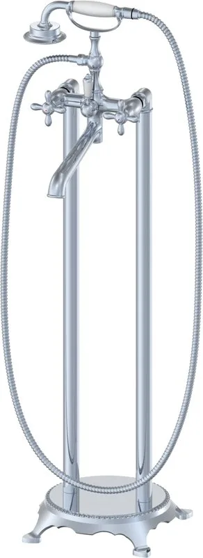 Напольный смеситель для ванны с душем Wonzon & Woghand WW-88649020-CR, С ВНУТРЕННЕЙ ЧАСТЬЮ, хром Sancos — официальный сайт