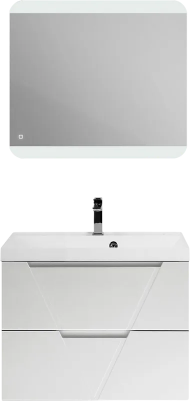 Тумба под раковину без столешницы BelBagno Vittoria 70 подвесная, bianco lucido Sancos — официальный сайт