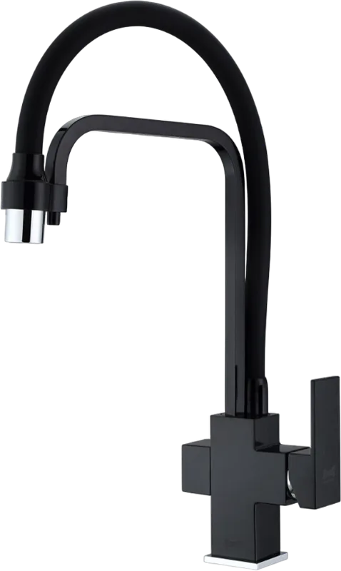 Смеситель для кухни Zorg Sanitary ZR 341-6 YF Black Sancos — официальный сайт