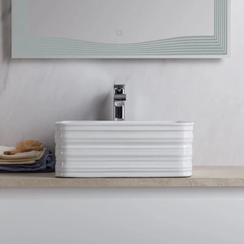 Накладная раковина BelBagno BB1407 Sancos — официальный сайт