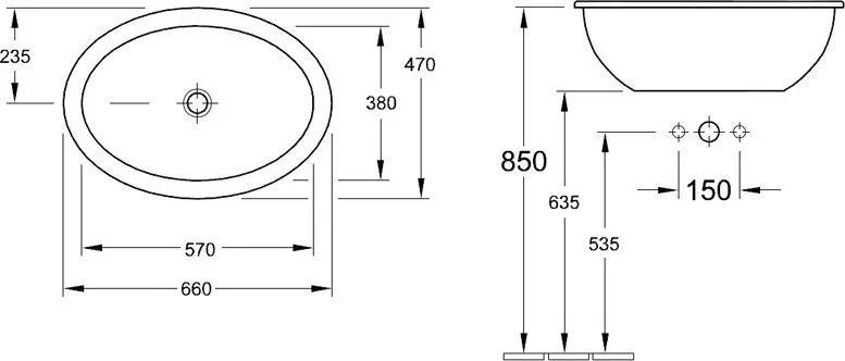 Раковина Villeroy & Boch Loop & friends Loop & Friends 6155 30 R1 alpin Sancos — официальный сайт
